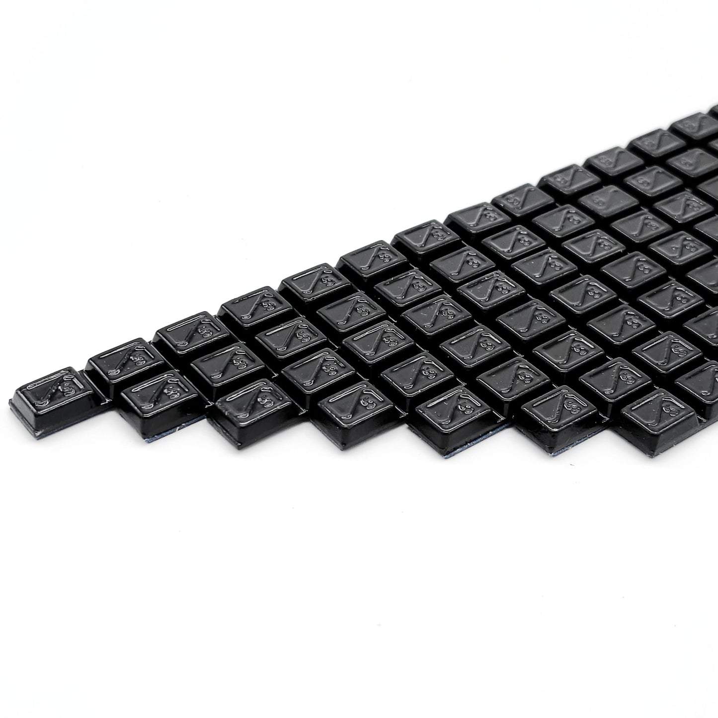 HOFMANN - Barretta Adesiva gr. 40 5gx8 (50 pz.) Black cod. 5706-04003-701