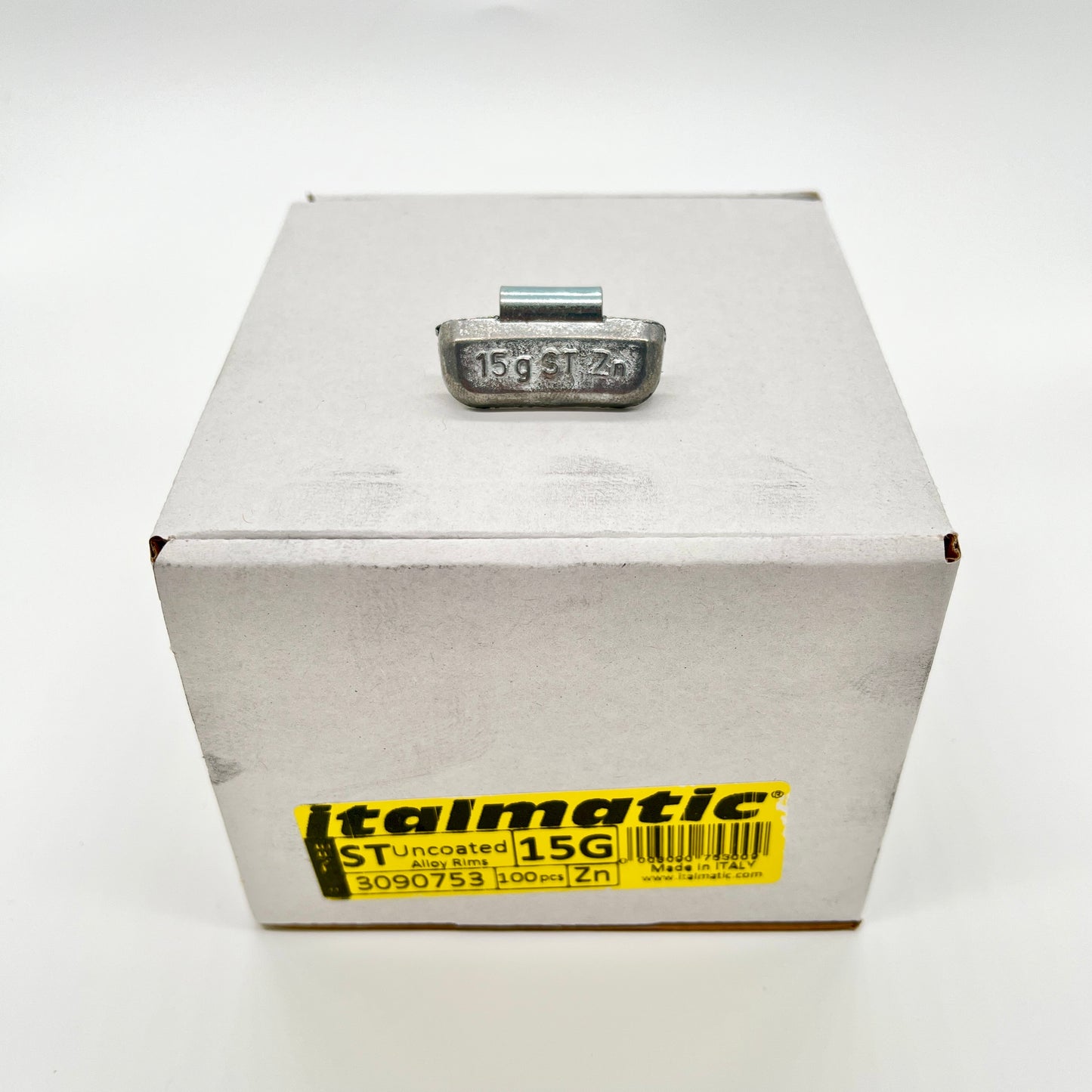 Italmatic - Contrappeso universale in zinco ST 15 Grams 100 pcs.
