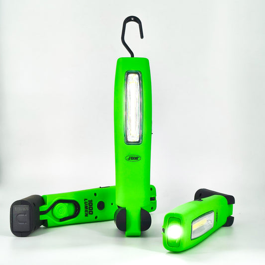 Torcia portatile a Led con base magnetica regolabile JBM cod. 54124
