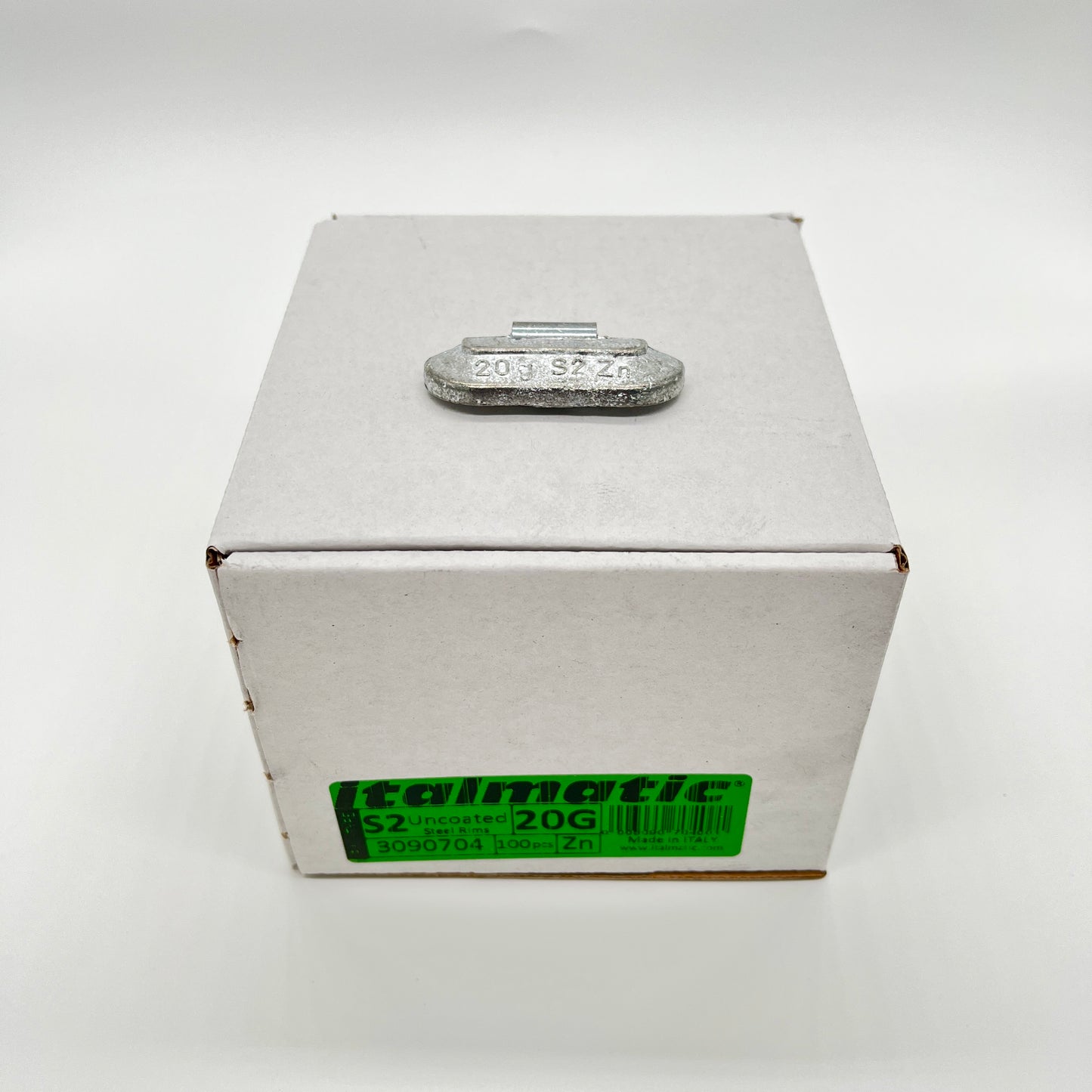 Italmatic - Contrappeso universale in zinco S/2- 20 Grams 100 pcs.