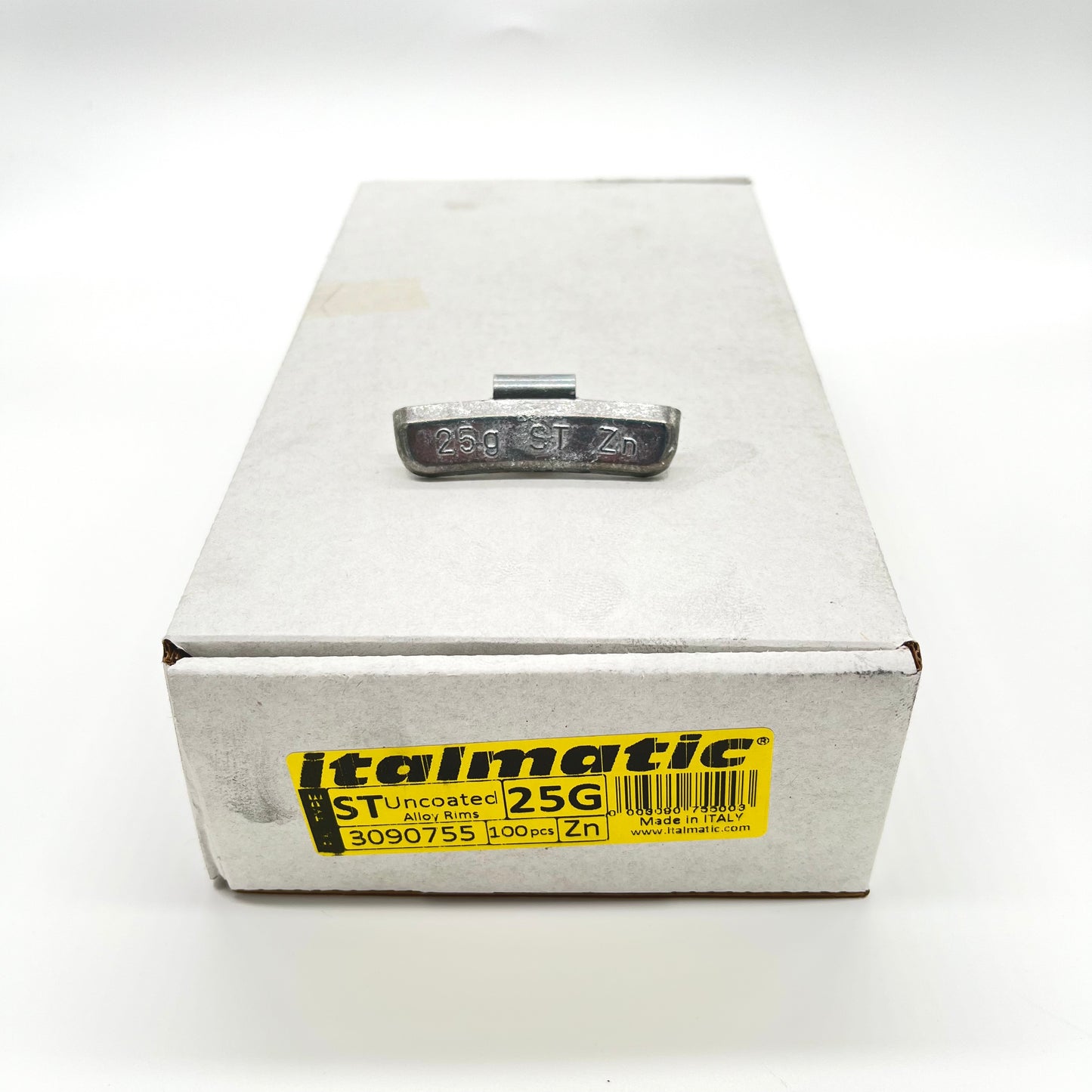 Italmatic - Contrappeso universale in zinco ST 25 Grams 100 pcs.