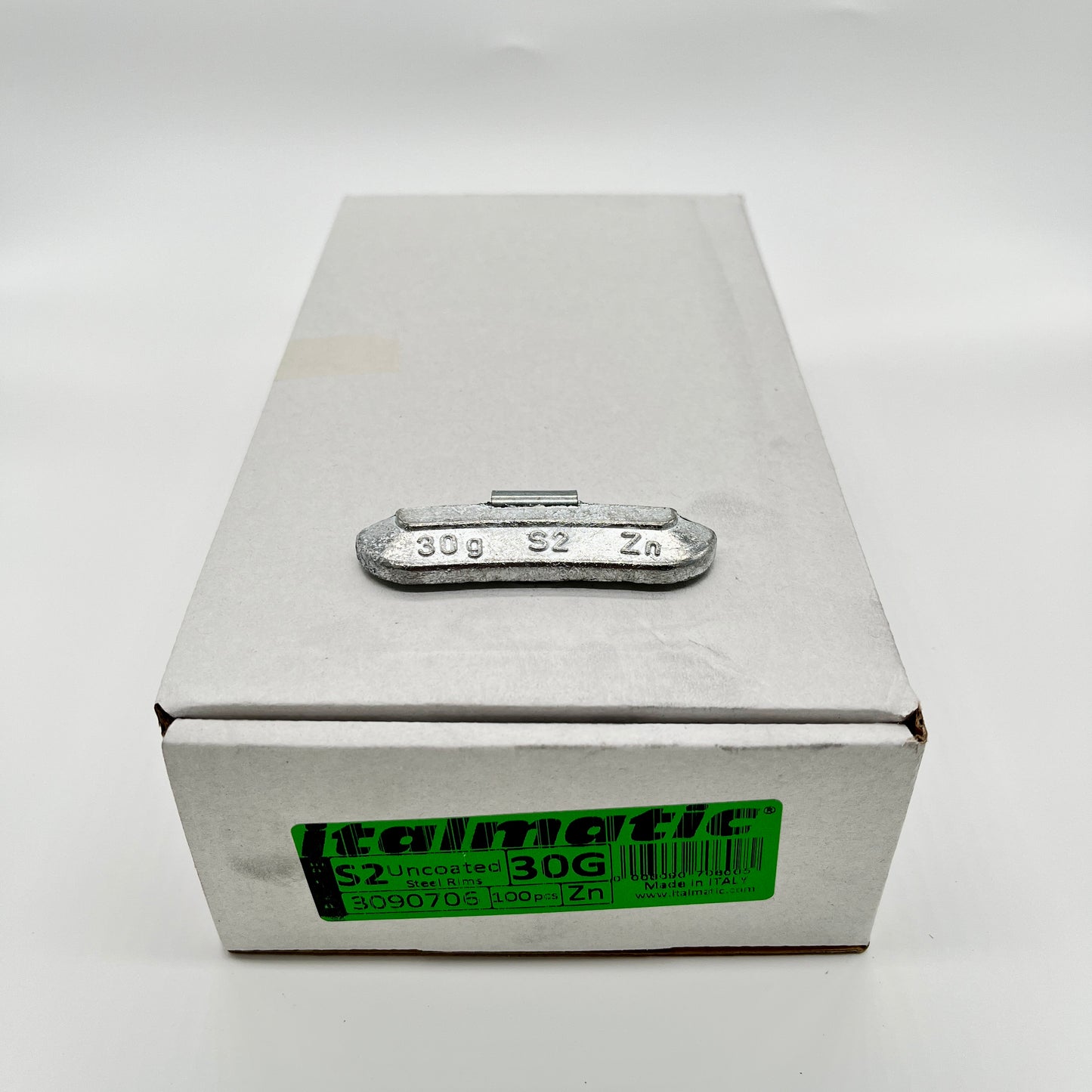 Italmatic - Contrappeso universale in zinco S/2 30 Grams 100 pcs.