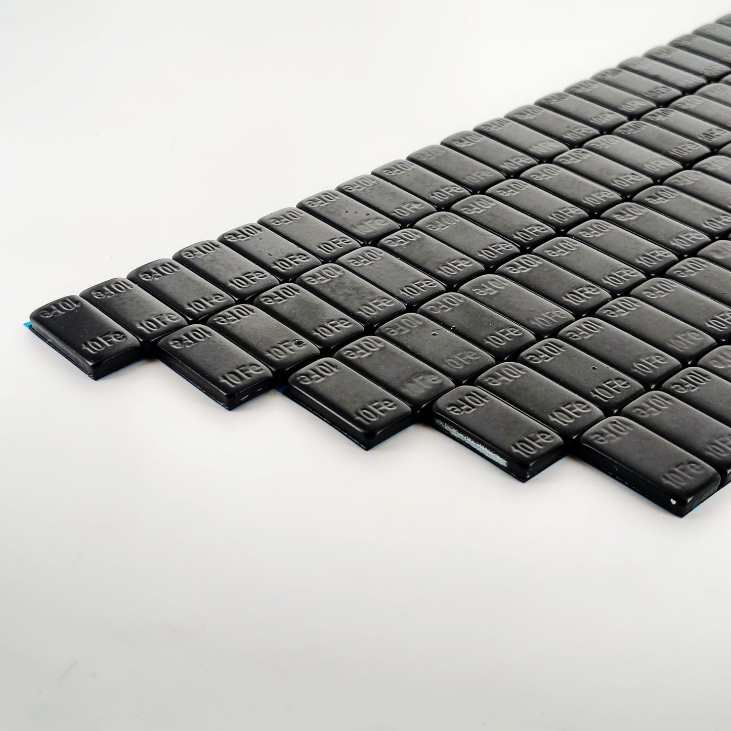 ITALMATIC - Barretta Adesivi 120 gr. SUV ( 10x12 gr.) BLACK (50 pz.) cod.3090886B