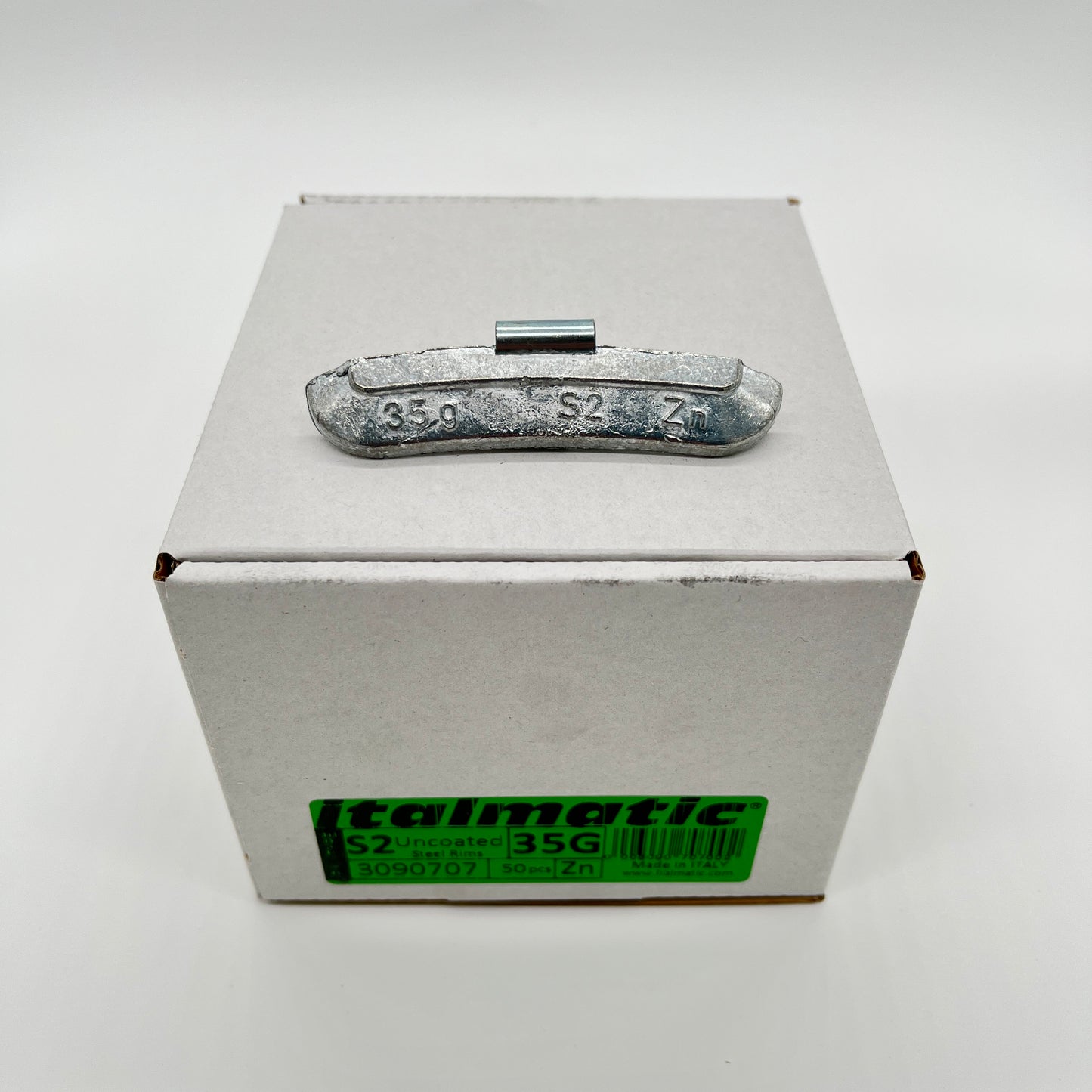 Italmatic - Contrappeso universale in zinco S/2 35 Grams 50 pcs.