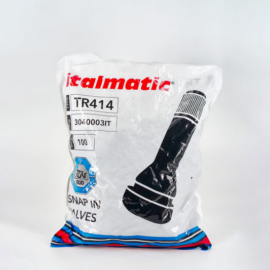 Italmatic - Valvola tubeless in gomma TR 414 (100 pz.)