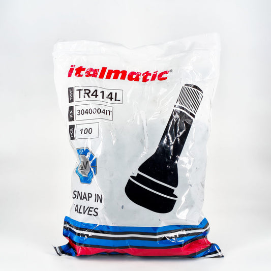 Italmatic - Valvola tubeless in gomma TR 414 L (100 pz.)