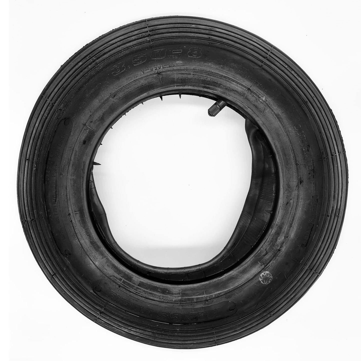 SET CAMERA D'ARIA + COPERTONE KING TIRE 3.50-8 PR4