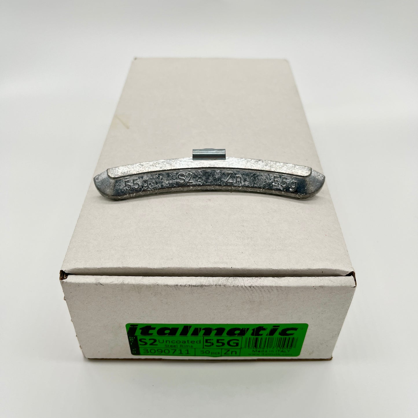 Italmatic - Contrappeso universale in zinco S/2 50 Grams 50 pcs.