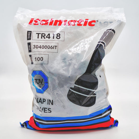 Italmatic - Valvola tubeless in gomma TR 418 (100 pz.)