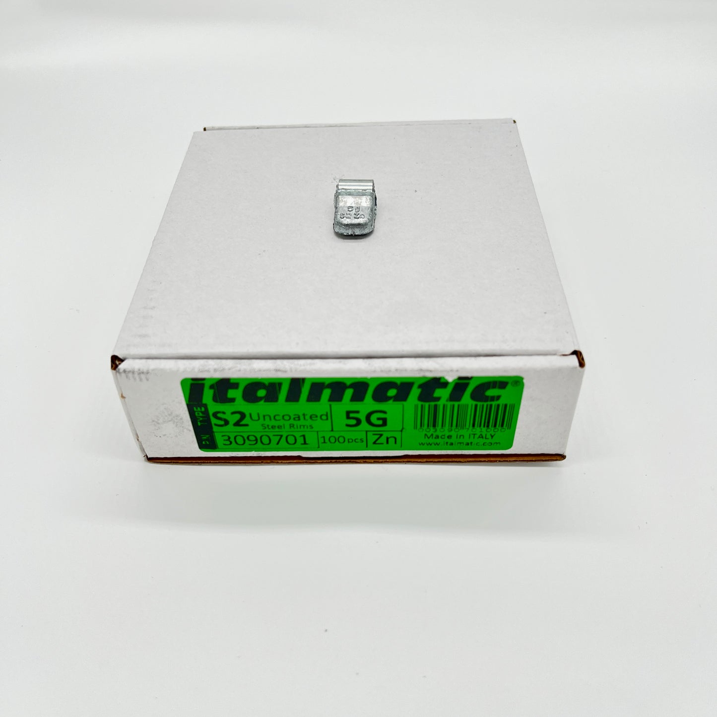 Italmatic - Contrappeso universale in zinco S/2 5 Grams 100 pcs.