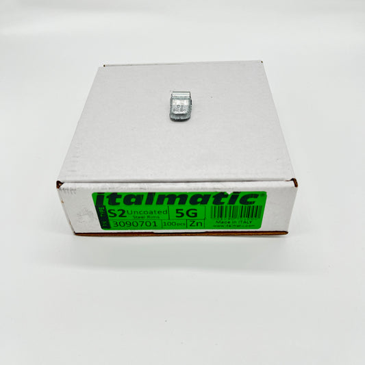 Italmatic - Contrappeso universale in zinco S/2 5 Grams 100 pcs.
