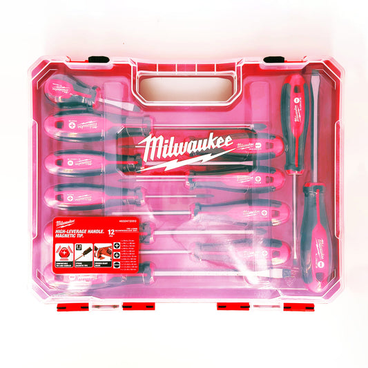 Set di cacciaviti Milwaukee, 12 pezzi