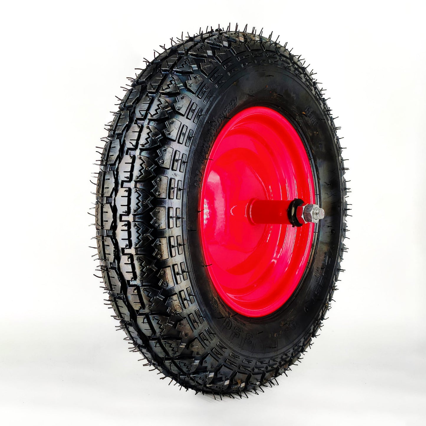 RUOTA 3.50-8 diamerto cerchio 8 TASSELLATA cod. R358DC8T