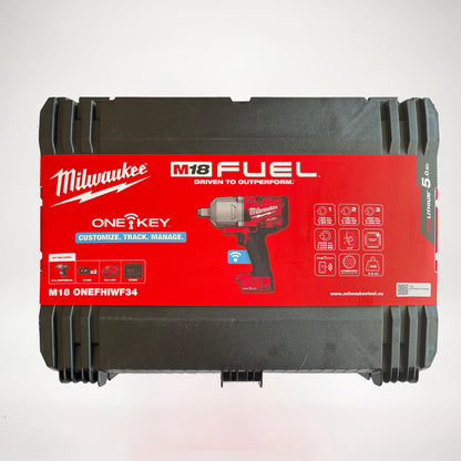 Kit Avvitatore ad impulsi a batteria M18 + 2 batterie ricaricabili M18 + Caricabatterie M12/M18 cod M18 ONEFHIWF34 Milwaukee