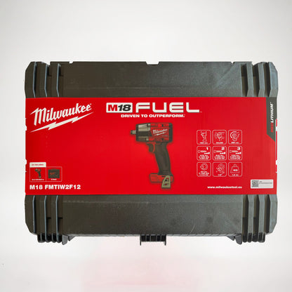 Avvitatore ad impulsi a batteria M18 cod. M18 FMTIW2F12-502X con 2 batterie M18 5.0ah e caricabatterie rapido M12/M18 Milwaukee
