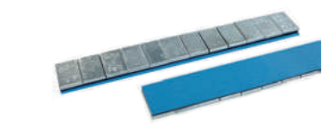 Italmatic - Barrette adesive in ferro zincato 60gr (5 gr x 12) (100pcs)