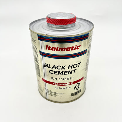 Italmatic - Soluzione per riparazione a caldo ITALMATIC BLACK CEMENT 1LT)