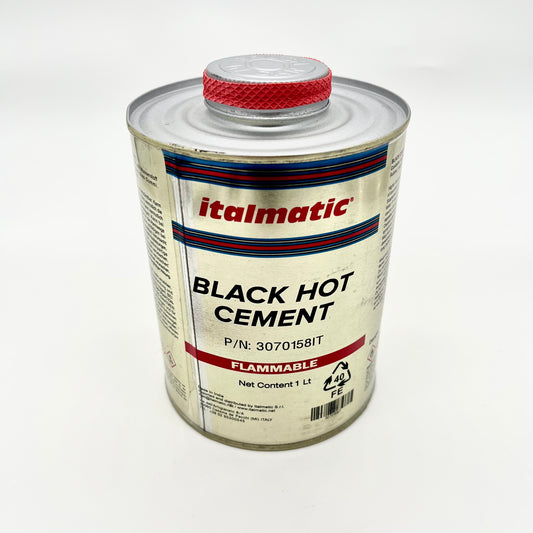 Italmatic - Soluzione per riparazione a caldo ITALMATIC BLACK CEMENT 1LT)