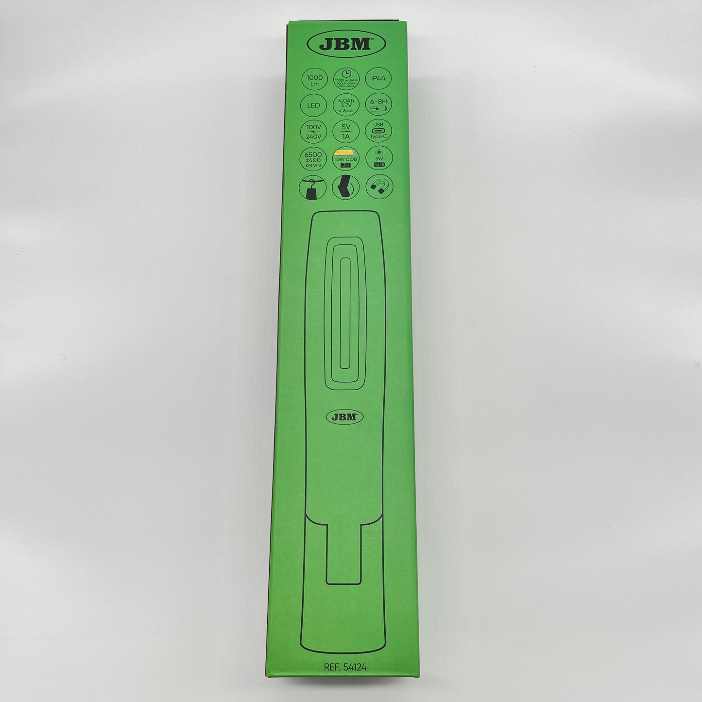 Torcia portatile a Led con base magnetica regolabile JBM