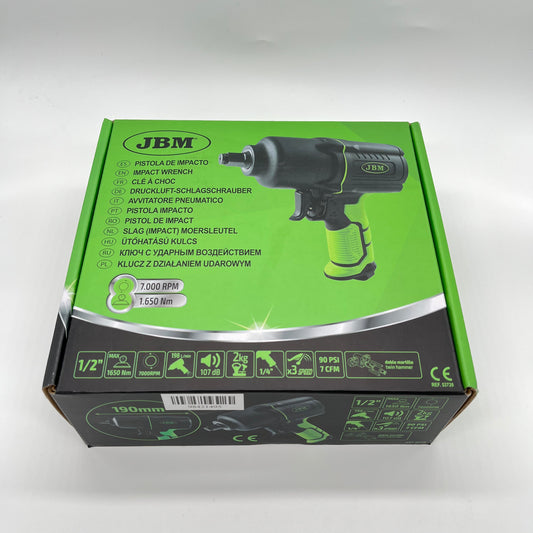 Avvitatore pneumatico da 1/2 1650 Nm JBM
