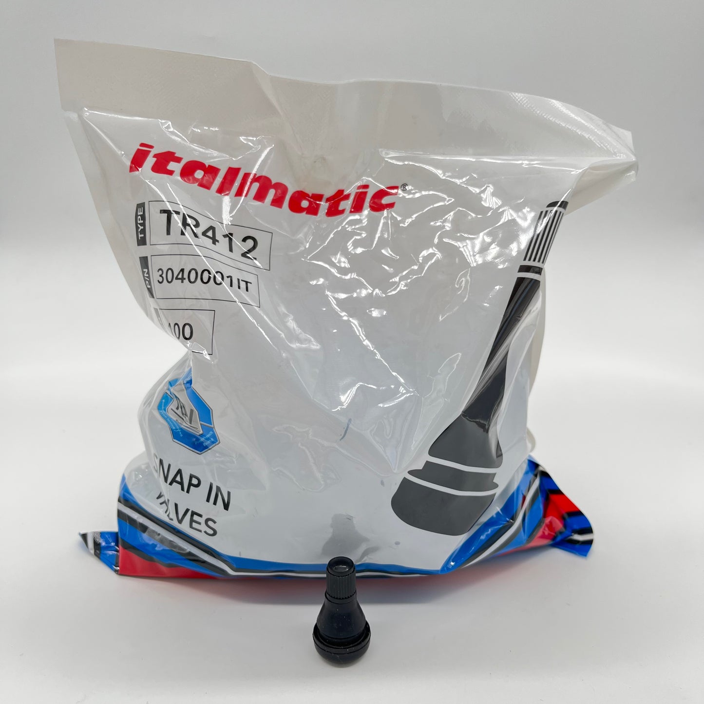 Italmatic - Valvola tubeless in gomma TR 412 (100 pz.)