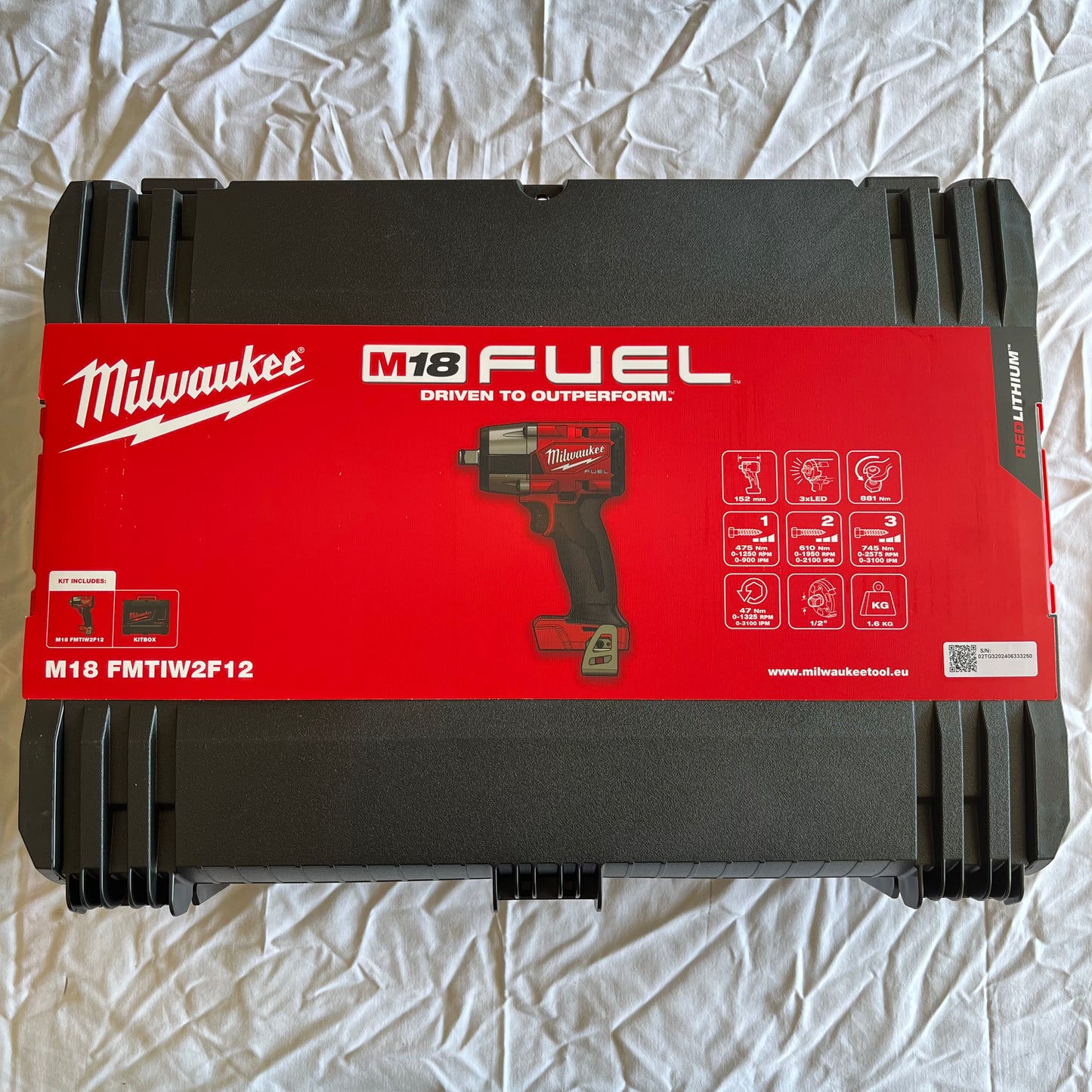 Avvitatore ad impulsi a batteria M18 cod. M18 FMTIW2F12 Milwaukee