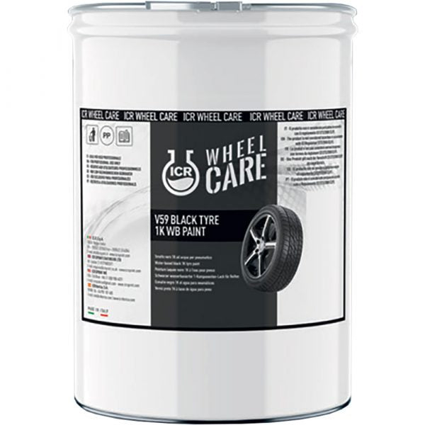 WHEEL CARE - V59 BLACK TYRE 1K WB PAINT