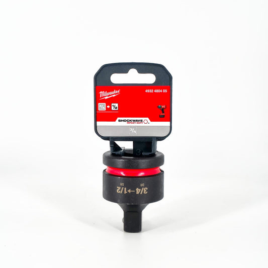 Milwaukee - Adattatore ad impatto  3/4 F - 1/2 M  cod. 4932 4804 05