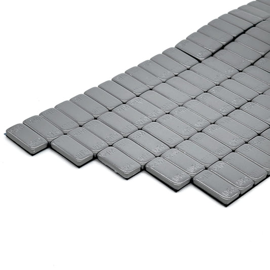 ITALMATIC - Barretta Adesivi 120 gr. SUV ( 10x12 gr.) GREY (50 pz.) cod.3090886G