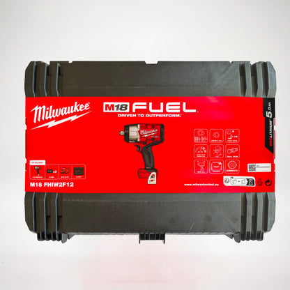 Avvitatore ad impulsi alta coppia ½″ M18 FHIW2F12-502X FUEL™ con anello di frizione