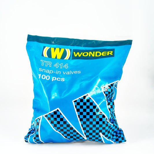 Wonder - Valvola tubeless in gomma TR 414 (100 pz.)