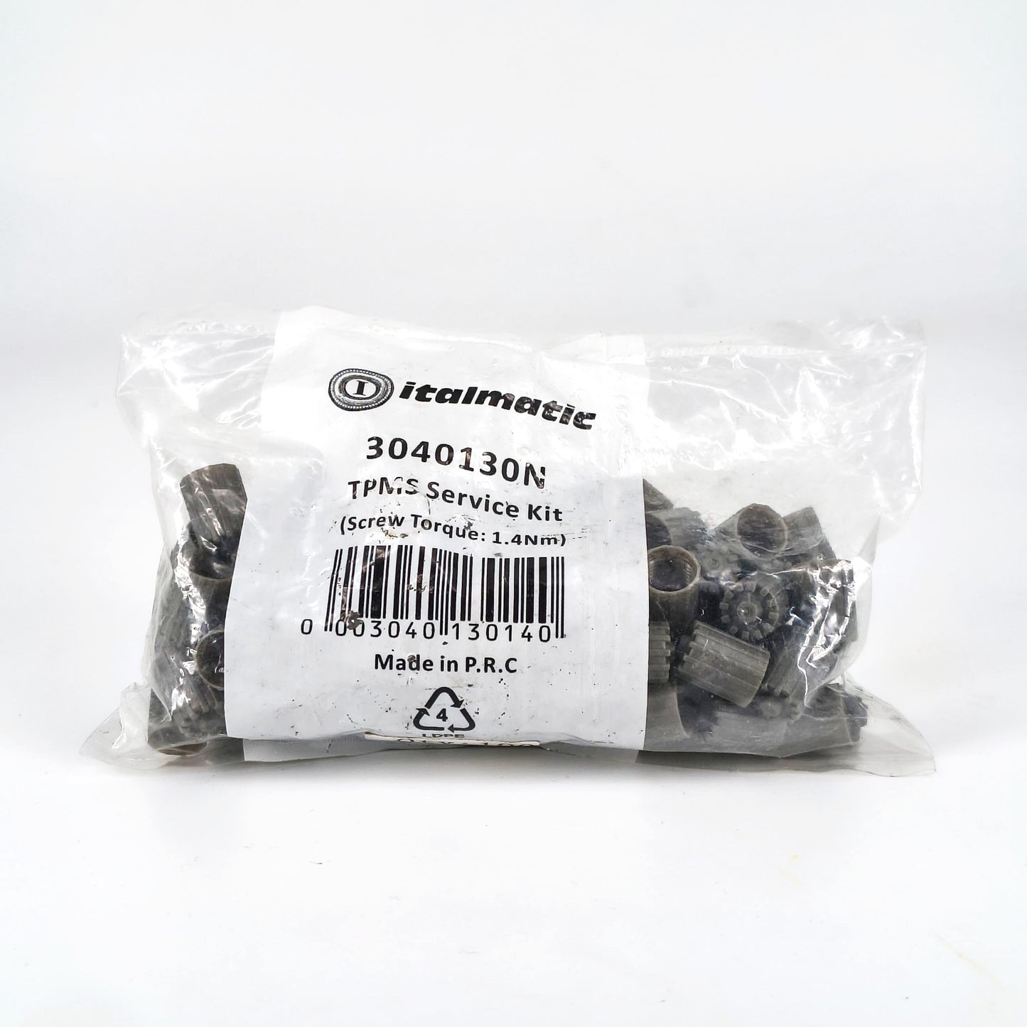 Italmatic - Cappelletto in plasticacon guarnizione specifico per valvole TPMS (100 pz.) cod. 3040130n