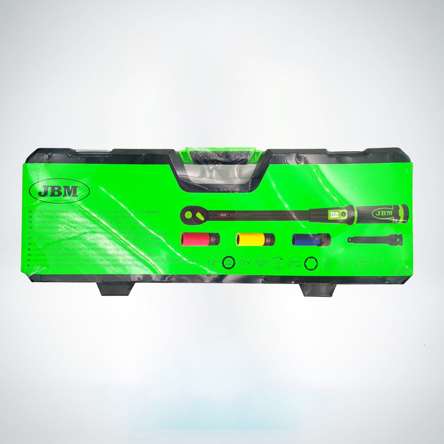 CHIAVE DINAMOMETRICA 1/2" + SET DI UTENSILI   cod. 54785